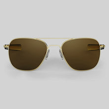 Lade das Bild in den Galerie-Viewer, Bayonet Straight Leg Sunglasses Anti-Fall Tempered Glass Inner Coating Sunglasses Drivers Glasses for Driving
