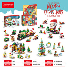 Load image into Gallery viewer, Xmas ornaments Christmas  Creative Decorations Tree Building Blocks Music Box Music Box Toy Decoration Xmas gift
