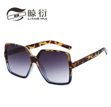 Lade das Bild in den Galerie-Viewer, Sunglasses sun Shades Fashion Box Fashion Men's and Women's Large Frame unisex
