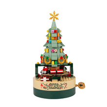 Load image into Gallery viewer, Xmas ornaments Christmas  Creative Decorations Tree Building Blocks Music Box Music Box Toy Decoration Xmas gift
