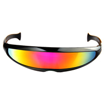 Load image into Gallery viewer, Sunglasses sun Shades Stylish Laser Laser Space Robot Siamese Mercury Lens unisex
