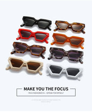 Load image into Gallery viewer, Sunglasses sun Shades Thick Frame Polygonal Personality Fashion Diamond Protection unisex
