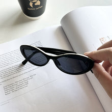 Load image into Gallery viewer, Sunglasses sun Shades Oval Cat Eye Letter Female UV Protection Proof unisex
