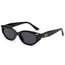 Load image into Gallery viewer, Sunglasses sun Shades Retro Narrow Frame Cat Eye Small Frame Women's High Grade screen Street UV Protection unisex
