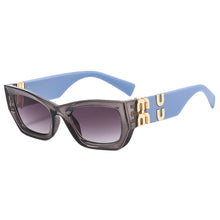 Lade das Bild in den Galerie-Viewer, Sunglasses sun Shades Fashion Wide Leg UV Protection Personality Small Frame Women's High End Sense unisex
