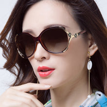 Load image into Gallery viewer, Sunglasses sun Shades Polarized Women's round Face UV Proof Fashion Stylish Large Frame Slimming unisex
