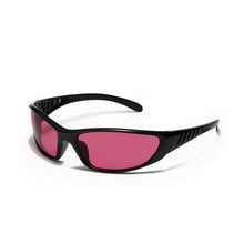 Lade das Bild in den Galerie-Viewer, Sunglasses sun Shades Silver Multicolor Cutout Future Technology Hot Girl Female Fashion unisex
