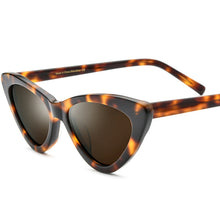 Lade das Bild in den Galerie-Viewer, Sunglasses sun Shades Small Frame Polarized Fashion Triangle Women's Retro Plate Cats' Eye unisex
