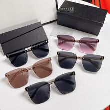 Load image into Gallery viewer, Sunglasses sun Shades Simple and High Texture shade Summer screen All Matching Street Couple unisex
