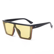 Lade das Bild in den Galerie-Viewer, Sunglasses sun Shades Large Frame Integrated Trendy Fashion Box shade Colorful Color unisex
