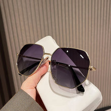 Lade das Bild in den Galerie-Viewer, Sunglasses sun Shades Fashion Polygon Metal Men and Women plus Sized Blue Street Shooting Travel unisex
