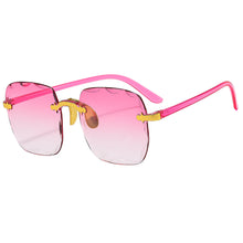 Lade das Bild in den Galerie-Viewer, Sunglasses sun Shades Frameless Trimming Trendy Women's Fashionable UV Protection unisex
