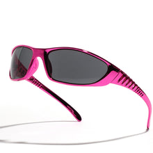 Lade das Bild in den Galerie-Viewer, Sunglasses sun Shades Silver Multicolor Cutout Future Technology Hot Girl Female Fashion unisex
