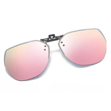 Lade das Bild in den Galerie-Viewer, Sunglasses sun Shades Can Be Turned up Clip Frameless Light Polygon Men's and Women's unisex
