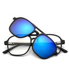 Load image into Gallery viewer, Sunglasses sun Shades Magnetic Set of Polarized Men Driving Night Vision Goggles Clip Women Myopia Frame unisex
