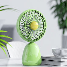 Load image into Gallery viewer, Portable Fan Cute Handheld Small Cooling Fan Low Noise Classroom Office Suitable USB Mini Ventilatio
