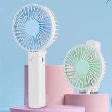 Load image into Gallery viewer, Portable Fans Handheld USB Rechargeable Fan Mini Desktop Air Cooler Outdoor Fan Cooling Travel Hand
