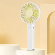 Load image into Gallery viewer, Portable Fans Handheld USB Rechargeable Fan Mini Desktop Air Cooler Outdoor Fan Cooling Travel Hand
