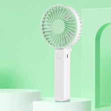 Load image into Gallery viewer, Portable Fans Handheld USB Rechargeable Fan Mini Desktop Air Cooler Outdoor Fan Cooling Travel Hand
