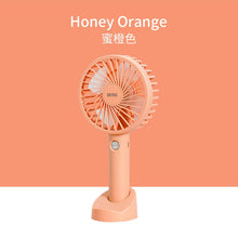 Load image into Gallery viewer, Portable Hand Fan Mini USB Rechargeable Fans USB Rechargeable Summer Desk Handheld Air Conditioner C
