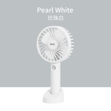 Load image into Gallery viewer, Portable Hand Fan Mini USB Rechargeable Fans USB Rechargeable Summer Desk Handheld Air Conditioner C
