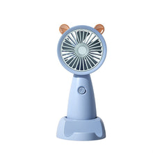 Load image into Gallery viewer, Portable Hand Fan Mini USB Rechargeable Fans USB Rechargeable Summer Desk Handheld Air Conditioner C
