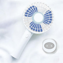Load image into Gallery viewer, Portable Hand Fan Mini USB Rechargeable Fans USB Rechargeable Summer Desk Handheld Air Conditioner C
