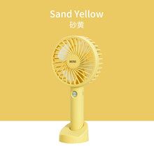 Load image into Gallery viewer, Portable Hand Fan Mini USB Rechargeable Fans USB Rechargeable Summer Desk Handheld Air Conditioner C

