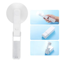 Load image into Gallery viewer, Portable Hand Fan USB Rechargeable Foldable Handheld Mini Fan Cooler 3 Speed Adjustable Cooling Fan
