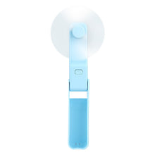 Load image into Gallery viewer, Portable Hand Fan USB Rechargeable Foldable Handheld Mini Fan Cooler 3 Speed Adjustable Cooling Fan

