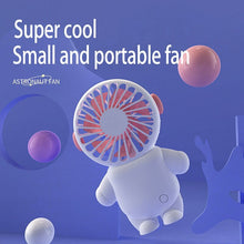 Load image into Gallery viewer, Portable Handheld Fan Cartoon Charging Model Large Wind Dormitory Student Office Worker Selling Like
