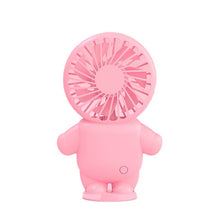 Load image into Gallery viewer, Portable Handheld Fan Cartoon Charging Model Large Wind Dormitory Student Office Worker Selling Like
