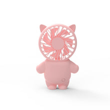 Load image into Gallery viewer, Portable Handheld Fan Cartoon Charging Model Large Wind Dormitory Student Office Worker Selling Like
