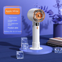 Load image into Gallery viewer, Portable Handheld Mini Fan USB Rechargeable Super Silent Large Wind Fan Portable Outdoor Pocket Fan
