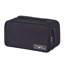 Lade das Bild in den Galerie-Viewer, Portable Underwear Bra Storage Bag Waterproof Travel Organizers Multi-Layer Toiletry Packing Cube Multifunctional Storage Bag
