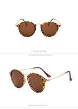 Lade das Bild in den Galerie-Viewer, Sunglasses sun Shades Metal round Face Retro Drivers' Personality Fashion unisex
