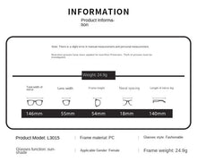 Lade das Bild in den Galerie-Viewer, Sunglasses sun Shades Women's Fashionable Word Colorful Fashion Travel Photo Resistant unisex
