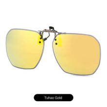 Load image into Gallery viewer, Sunglasses sun Shades Polarized Clip Fashion Trend Street Snap Driving Night Vision Siamese unisex
