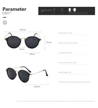 Lade das Bild in den Galerie-Viewer, Sunglasses sun Shades Metal round Face Retro Drivers' Personality Fashion unisex
