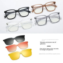 Load image into Gallery viewer, Sunglasses sun Shades Magnetic Polarized Covering Men's with Myopic Option Degrees Frame unisex
