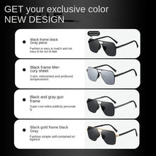 Load image into Gallery viewer, Sunglasses sun Shades HD Nylon Polarized Aluminum Magnesium Double Beam Men's Driving and Fishing Special Pilot unisex
