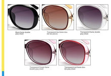 Load image into Gallery viewer, Sunglasses sun Shades Polarized Women's Classic Fashion Large Rim Gradient Color unisex
