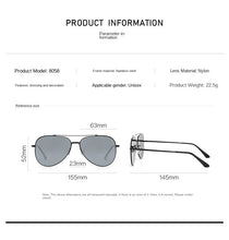 Load image into Gallery viewer, Sunglasses sun Shades Men's Ultralight Toad Pilot TikTok Nylon Polarized Driving Driving unisex
