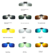 Lade das Bild in den Galerie-Viewer, Sunglasses sun Shades Myopic Clip Polarized Clip Driver Driving unisex
