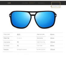 Lade das Bild in den Galerie-Viewer, Sunglasses sun Shades Fashion Men's Driving Polarized for Driving Black Frame Fishing Frame unisex
