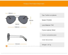 Lade das Bild in den Galerie-Viewer, Sunglasses sun Shades Classic Polarized Fashion Color Film Unisex Aviator unisex
