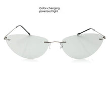 Load image into Gallery viewer, Sunglasses sun Shades Fashion and Ultra Light Polarized Driving UV Protection Frameless Metal with Hinge unisex
