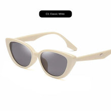 Lade das Bild in den Galerie-Viewer, Sunglasses sun Shades Beautiful Triangle Cats' Eye Women's Fashion Flat Frame Vintage Street Trendy Holiday unisex
