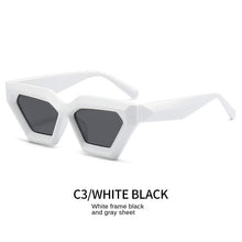 Load image into Gallery viewer, Sunglasses sun Shades Thick Frame Polygonal Personality Fashion Diamond Protection unisex
