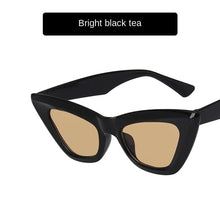 Load image into Gallery viewer, Sunglasses sun Shades Triangle Cat Eye Vintage Women's UV Protection unisex
